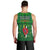 Dominica Independence Day Men Tank Top Dominik Sisserou Parrot With Madras Pattern - Wonder Print Shop