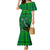 Dominica Independence Day Mermaid Dress Dominik Sisserou Parrot With Madras Pattern - Wonder Print Shop