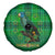 Dominica Independence Day Spare Tire Cover Dominik Sisserou Parrot With Madras Pattern - Wonder Print Shop