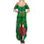 Dominica Independence Day Summer Maxi Dress Dominik Sisserou Parrot With Madras Pattern - Wonder Print Shop