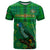 Dominica Independence Day T Shirt Dominik Sisserou Parrot With Madras Pattern - Wonder Print Shop