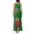 Dominica Independence Day Tank Maxi Dress Dominik Sisserou Parrot With Madras Pattern - Wonder Print Shop