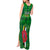 Dominica Independence Day Tank Maxi Dress Dominik Sisserou Parrot With Madras Pattern - Wonder Print Shop