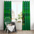 Dominica Independence Day Window Curtain Dominik Sisserou Parrot With Madras Pattern - Wonder Print Shop