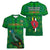 Dominica Independence Day Women V Neck T Shirt Dominik Sisserou Parrot With Madras Pattern - Wonder Print Shop