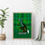 Personalised Dominica Independence Day Canvas Wall Art Dominik Sisserou Parrot With Madras Pattern - Wonder Print Shop