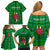 Personalised Dominica Independence Day Family Matching Off Shoulder Short Dress and Hawaiian Shirt Dominik Sisserou Parrot With Madras Pattern - Wonder Print Shop