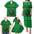 Personalised Dominica Independence Day Family Matching Puletasi Dress and Hawaiian Shirt Dominik Sisserou Parrot With Madras Pattern - Wonder Print Shop