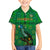 Personalised Dominica Independence Day Family Matching Puletasi Dress and Hawaiian Shirt Dominik Sisserou Parrot With Madras Pattern - Wonder Print Shop