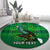 personalised-dominica-independence-day-round-carpet-dominik-sisserou-parrot-with-madras-pattern