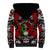 Mexico Day Of The Dead Sherpa Hoodie Mexican Sugar Skull Dia de los Muertos - Wonder Print Shop