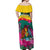 Grenada Independence Day Off Shoulder Maxi Dress Gwenad Bougainvillea Flowers - Wonder Print Shop