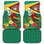 Guyana Republic Day Car Mats Scarlet Macaw With Map Tropical Style