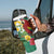 Guyana Republic Day Tumbler With Handle Scarlet Macaw With Map Tropical Style - Wonder Print Shop