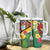 Guyana Republic Day Tumbler With Handle Scarlet Macaw With Map Tropical Style - Wonder Print Shop