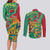 Guyana Republic Day Couples Matching Long Sleeve Bodycon Dress and Long Sleeve Button Shirt Happy Mashramani 55th Anniversary