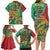 Guyana Republic Day Family Matching Long Sleeve Bodycon Dress and Hawaiian Shirt Happy Mashramani 55th Anniversary