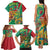 Guyana Republic Day Family Matching Tank Maxi Dress and Hawaiian Shirt Happy Mashramani 55th Anniversary