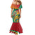 Guyana Republic Day Mermaid Dress Happy Mashramani 55th Anniversary