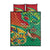 Guyana Republic Day Quilt Bed Set Happy Mashramani 55th Anniversary - Wonder Print Shop