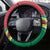 Guyana Republic Day Steering Wheel Cover Happy Mashramani 55th Anniversary - Wonder Print Shop