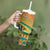 Guyana Republic Day Tumbler With Handle Happy Mashramani 55th Anniversary - Wonder Print Shop