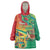 Guyana Republic Day Wearable Blanket Hoodie Happy Mashramani 55th Anniversary