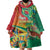 Guyana Republic Day Wearable Blanket Hoodie Happy Mashramani 55th Anniversary