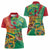 Guyana Republic Day Women Polo Shirt Happy Mashramani 55th Anniversary - Wonder Print Shop