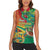 Guyana Republic Day Women Sleeveless Polo Shirt Happy Mashramani 55th Anniversary - Wonder Print Shop