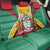 Personalized Guyana Coat Of Arms Back Car Seat Cover Flag Color