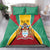 Personalized Guyana Coat Of Arms Bedding Set Flag Color