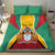 Personalized Guyana Coat Of Arms Bedding Set Flag Color