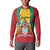 Personalized Guyana Coat Of Arms Button Sweatshirt Flag Color