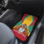 Personalized Guyana Coat Of Arms Car Mats Flag Color