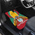 Personalized Guyana Coat Of Arms Car Mats Flag Color