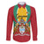 Personalized Guyana Coat Of Arms Family Matching Long Sleeve Bodycon Dress and Hawaiian Shirt Flag Color