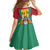 Personalized Guyana Coat Of Arms Family Matching Mermaid Dress and Hawaiian Shirt Flag Color