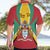 Personalized Guyana Coat Of Arms Hawaiian Shirt Flag Color