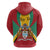 Personalized Guyana Coat Of Arms Hoodie Flag Color