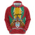 Personalized Guyana Coat Of Arms Hoodie Flag Color