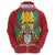 Personalized Guyana Coat Of Arms Hoodie Flag Color