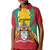 Personalized Guyana Coat Of Arms Kid Polo Shirt Flag Color