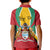 Personalized Guyana Coat Of Arms Kid Polo Shirt Flag Color