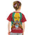 Personalized Guyana Coat Of Arms Kid T Shirt Flag Color