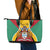 Personalized Guyana Coat Of Arms Leather Tote Bag Flag Color