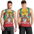 Personalized Guyana Coat Of Arms Men Tank Top Flag Color