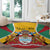 Personalized Guyana Coat Of Arms Round Carpet Flag Color - Wonder Print Shop