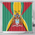 Personalized Guyana Coat Of Arms Shower Curtain Flag Color - Wonder Print Shop