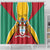 Personalized Guyana Coat Of Arms Shower Curtain Flag Color - Wonder Print Shop